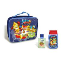 Rinkinys vaikams Superzings Cartoon: tualetinis vanduo EDT, 50 ml + dušo želė, 200 ml + kosmetinė