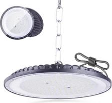 300 W UFO LED High Bay Light, Fosingut Super ryškus 432 šviesos diodų vidaus prožektorius UFO LED dirbtuvių lempa, 110 lm/W 6500 K Cool White IP65 vandeniui atspari pramoninė lempa High Bay Light gamykloms, garažams,
