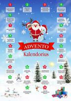 Advento kalendorius vaikui su užduotimis