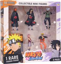 P.m.i. Kids World NARUTO SHIPPUDEN FIGURES - 6 PACK DELUXE EDITION VER. A