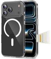 Skaidrus dėklas Apple iPhone 17 Pro telefonui "Tech-Protect Flexair Hybrid CC Magsafe"