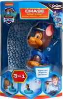 Paw Patrol - Chase Kids Magic Bedside Night Light, Torch and Projector - (10043)