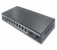 L2 managed 8-Port Gigabit PoE Switch + 2 SFP