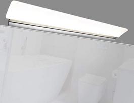 kalb Material für Möbel LED 600 mm veidrodžio lempa Vonios kambario lempa Vonios kambario lempa Veidrodžio lempa Paviršinio montavimo šviesa Spalva: šilta balta