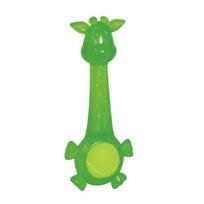 Nobby guminis žaislas žirafa su teniso kamuoliuku šunims, 27 cm