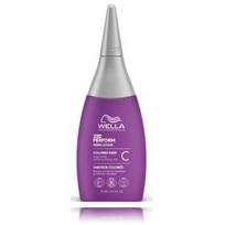 Wella Professionals Pro+ Perform Perm Lotion C ilgalaikio garbanojimo losjonas dažytiems plaukams - 75 ml.