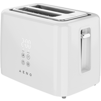 Electric Toaster, White, 220-240V, 50-60Hz, 780-930W, 2 slots, 3 modes, 7 browning levels