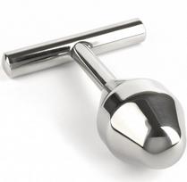Kaištis vyrams Mr. Steel Pleasure Probe, sidabro spalvos