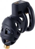 Penio narvas Sevanda Rattlesnake Chastity Cage Short, juodas