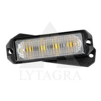 LED švyturėlis geltonas 12-24v