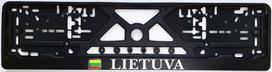 Valstybinio numerio laikiklis Lietuva su Vėliava Virbantė 520 x 110 mm, 1 vnt.