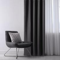Restilo naktinė užuolaida Blackout Black, 140x230 cm, juoda