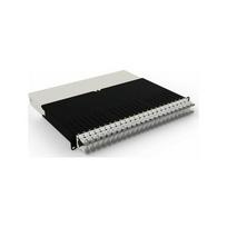 Patchbox patchbox.one Kabeleinzugssystem 8RU/STP (0,8 m) mit 24 Kassetten, Patchkabel Cat. 6a, U/FTP, PoE, Kabel weiß | PONEX8STPWH | 4262427630642