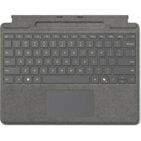 Microsoft Surface Pro 10/11/FB Keyboard + Copilot Taste - Alcantara Platin | 8XB-00190 | 0196388357970