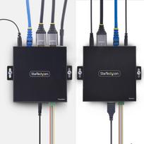 StarTech HDMI KVM Extender over IP-Netzwerk 4K 60Hz Treiberlos HDMI und USB uber Ethernet/CAT6 AVoIP Tx/Rx Kit | IH2006-KVM-EXTENDER | 0065030911511