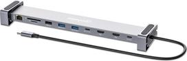 Manhattan 190398 stacja dokująca Przewodowa USB 3.2 Gen 1 (3.1 Gen 1) Type-C Gray | 190398 | 766623190398