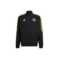 Adidas Manchester United Sports Football Jacket Men Jacket Black HE6680 XS
