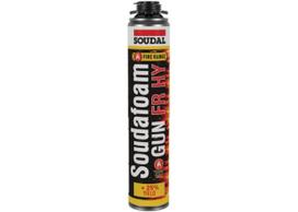 Putos Soudal Soudafoam FR HY Gun poliuretano, priešgaisrinės, 750ml