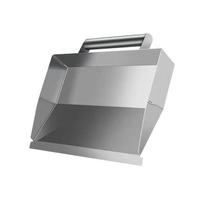 Sienų tinkavimo įrankiai Nerūdijančio plieno Greitas tinkavimas Cementinis skiedinys Glaistas Tinkas Grandiklis Statybinis įrankis Tinkavimo mentelė Gipso kartono mentelė Silver