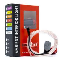 LED šviesos juostelė automobilio dekoravimui EinParts12V, 2m, balta