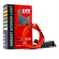 LED šviesos juostelė automobilio dekoravimui EinParts24V, 2m, raudona