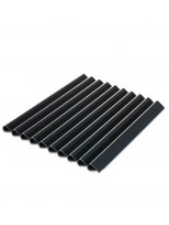 Tvoros juostos PVC klipsai Mikko (20 vnt) 190 mm RAL7016 (Pilka)
