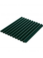 Tvoros juostos PVC klipsai Mikko (20 vnt) 190 mm RAL6005 (Žalia)