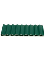 Tvoros juostos PVC klipsai Mikko (40 vnt) 47,5 mm RAL6005 (Žalia)