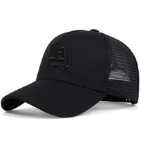 Unisex siuvinėjimas medvilninė beisbolo kepurė Vasarinė kvėpuojanti tinklinė kepurė tėčiui kepuraitė golfo kepuraitė hip-hop kepurė auksas/juoda