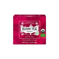 Ekologiška vaisių ir žolelių arbata  Kusmi Tea AquaRosa – 20 muslino arbatos maišelių