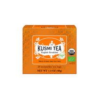 Ekologiška juodoji arbata Kusmi Tea English Breakfast – 20 muslino arbatos maišelių
