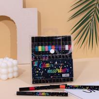 PVC Glitter Gel Pens for Acrylic Painting and Journaling