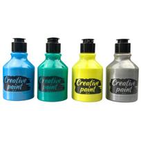 Akrilinių dažų rinkinys 4 vnt. x 150 ml perlamutras 087