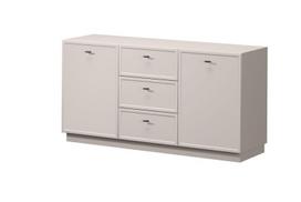 Komoda Bogart Lorini 150, smėlio spalvos/ juoda