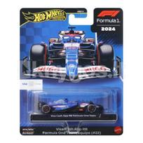 HOT WHEELS PREMIUM lenktyninis VCARB 2024 Yuki Tsunoda automodeliukas (JBM14)