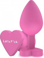 Analinis kaištis ToyJoy Buttplug, rožinis