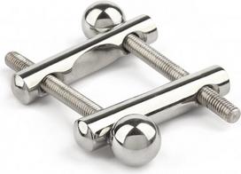 Spenelių spaustukas Mr. Steel Ultra Nipple Clamp, sidabrinės spalvos
