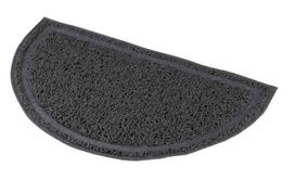Trixie Kilimėlis prie tualeto, pusiau apvalus, PVC, 41x25 cm, antracito