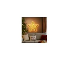 Brilagi - LED lauko kalėdinė dekoracija LED/2,6W/230V IP44 47x45 cm žvaigždė