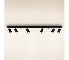 Brilagi - Taškinis šviestuvas SELE MODERN 6xGU10/30W/230V juodas