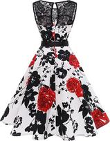 Suknelė moterims Dressystar, balta, S