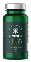 SILVANOLS Premium B Complex kapsulės, 60 vnt.
