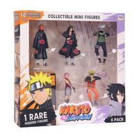 NARUTO SHIPPUDEN FIGŪROS - 6 PAKUOTĖS PRABANGI RUSIS A