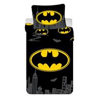 Iš medvilnės viengulė vaikiška patalynė 140x200 cm Batman "The Emblem" – Jerry Fabrics