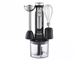 3 viename smulkintuvas- plaktuvas Michelino 74447 juodas