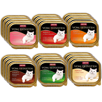 ANIMONDA Cat Vom Feinsten suaugusiems katėms, įvairių skonių mišinys, 24 x 100 g