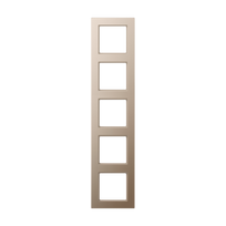 JUNG Rėmelis penkiagubas šampano spalvos (A CREATION)