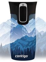 Termo puodelis Contigo West Loop Mini 300 ml „Kalnai”