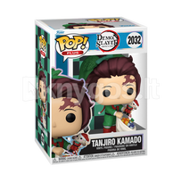 FUNKO POP! Vinilinė figūrėlė: Demon Slayer - Tanjiro Kamado (Holiday Outfit)