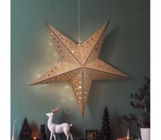 Brilagi - LED kalėdinė dekoracija LED/2xAA 59x55 cm žvaigždė